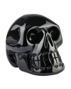 Black Obsidian Skull Incense Holder, 1.065kg (1pc) NFD