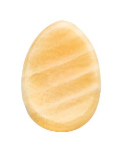 Orange Calcite Worry Stone (1pc)