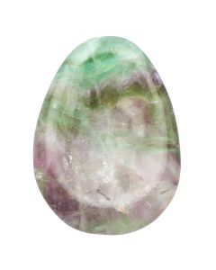 Rainbow Fluorite Worry Stone (1pc)