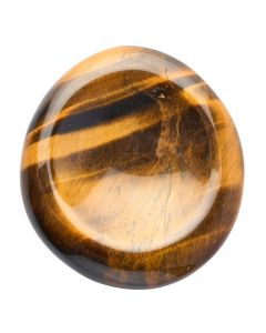Tiger Eye Gold Freeform Worry Stone (1pc)