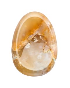 Blossom Agate Worry Stone (1pc)