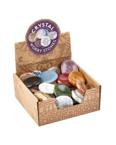 Ready to Retail Small Mixed Worry Stone (40pc) NFD
