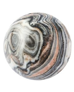 Banded Zebra Jasper Sphere approx 30-40mm (1pc)