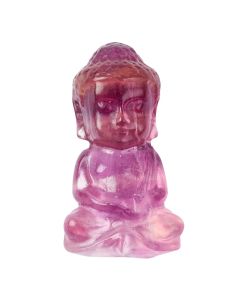 Candy Fluorite Cartoon Lu Li Buddha, 40mm (1pc) NFD