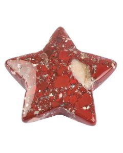 Poppy Jasper Star 8mm x 28/30mm (1pc)