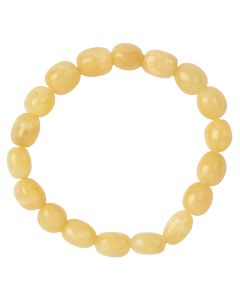 Orange Calcite Tumblestone Bracelet (1pc)