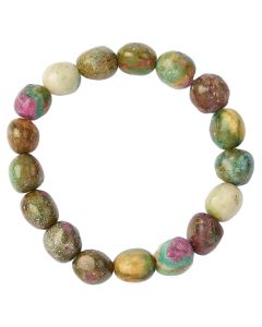 Ruby Fuchsite Tumblestone Bracelet (1pc)