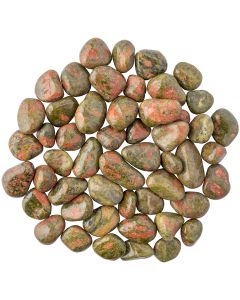 Unakite Tumblestone, South Africa (KGS) NETT