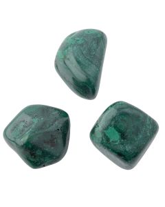 Malachite Large Tumblestone 30-40mm, South Africa (100g) NETT