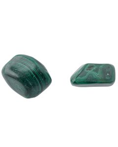 Malachite Extra Large Tumblestone 40-50mm, South Africa (100g) NETT