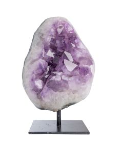 Amethyst Druze Polished Display with Iron Base 1st Grade 4.8kg (1pc) NETT