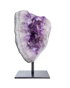 Amethyst Druze Polished Display with Iron Base 1st Grade 5kg (1pc) NETT