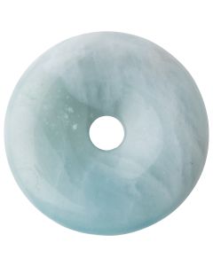 Aquamarine Donut 30-40mm, Brazil (1pc) NETT