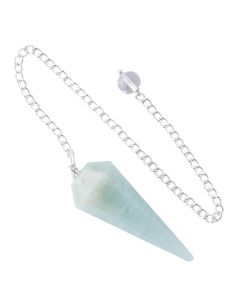 Amazonite Pendulum With 6" Chain (1pc) NETT