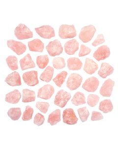 Rose Quartz A Grade approx 6-8cm & 95pcs (Madagascar) (20kg) NETT