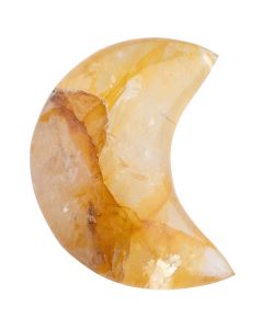 Golden Healer Quartz Half Moon 50mm, Madagascar (1pc) NETT