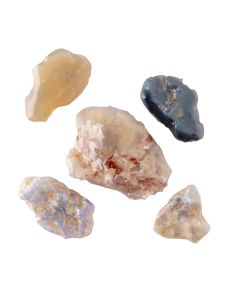 Lightning Ridge C Grade 10-20mm Mixed Potch Honey Opal (5pc) NETT