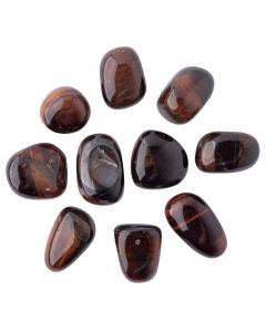 Tiger Eye Red (Heat Treated) Tumblestone Starter Pack Refill (10pc) NETT