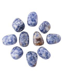 Sagittarius, Sodalite Birthstone Tumblestone (10pcs) NETT