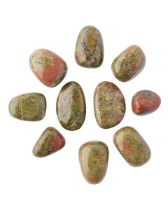 Unakite Tumblestone Starter Pack Refill (10pc) NETT