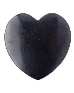 Shungite Pendant Heart 30-35mm (1pc) NETT