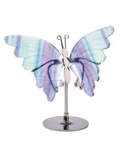 Fluorite Butterfly on Stand (1pc) NFD