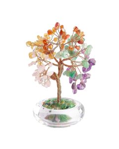 Chakra Tree with Clear Bowl (1pc) NFD