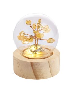 Citrine Tree Lamp, battery operated (1pc) NFD