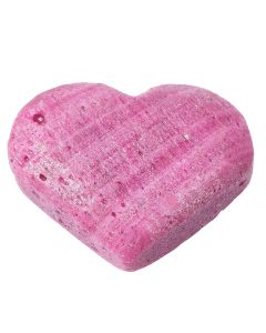 Synthetic Ruby Heart, Medium (1pc) NFD