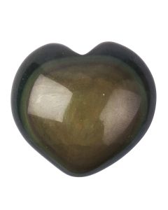 Rainbow Obsidian Heart (1pc) NFD