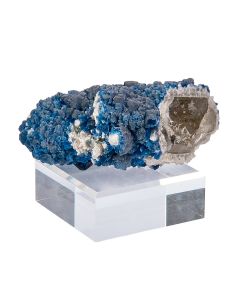 Blueberry Fluorite Specimen, 130gr, 80mm x 45mm x 40mm (1pc) 