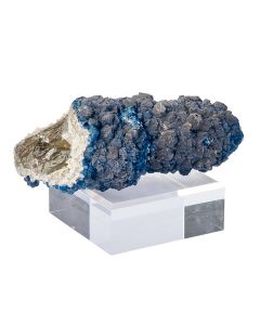 Blueberry Fluorite Specimen, 129gr, 88mm x 38mm x 38mm (1pc)