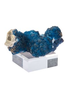 Blueberry Fluorite, 187gr, 97mm x 62mm x 54mm (1pc)