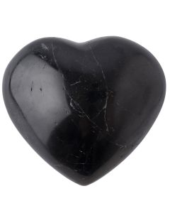 Black Tourmaline Heart in Gift Box, Madagascar 7-9cm (1pc) NETT