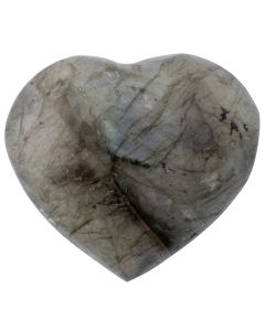 Labradorite B Grade Mini Heart, Madagascar (1pc) NETT