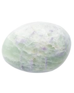 Fluorite and Serpentine Large Tumblestone 30-35mm, Bolivia (1pc) 