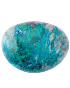Chrysocolla A Grade Tumblestone 20-40g, Peru (1pc) 