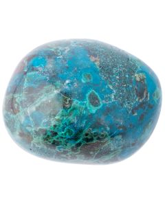 Chrysocolla A Grade Tumblestone 60-80g, Peru (1pc) NETT