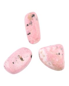 Rhodonite Extra Large Tumblestone 30-40mm, Peru (100g) NETT