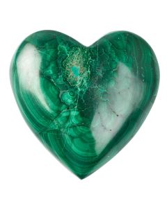 Malachite Heart (1pc) 