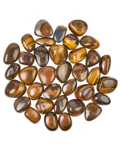 Tiger Eye Large Tumblestones 30-40mm, South Africa, (1kg)