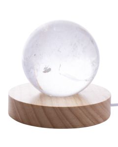 Polished Rock Crystal 75mm AAA Grade Sphere, Brazil (0.597kg) NETT