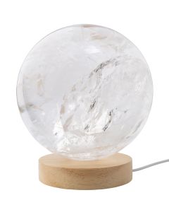 Polished Rock Crystal 140mm AAA Grade Sphere, Brazil (4.01kg) SPECIAL