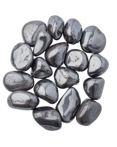 Hematite 2nd Quality Medium Tumblestone 20-30mm, Brazil (250g) NETT