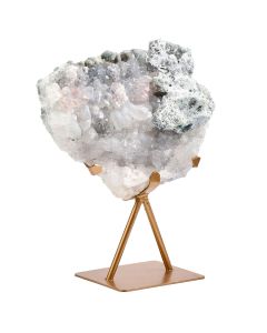 Amethyst Druze on Gold Stand 2.85kg (1pc)
