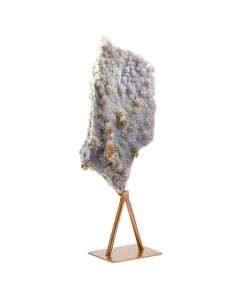 Amethyst Druze on Gold Stand 950g (1pc)