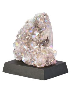 Pearl Amethyst Druze with base (Large) Approx 3-4" (1pc) 