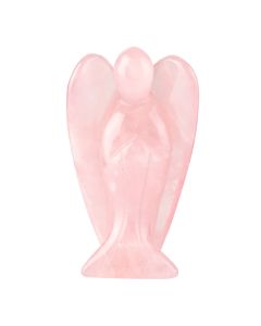 75mm Angel Rose Quartz (1pc) NETT