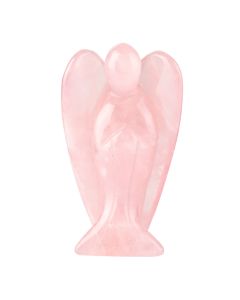 75mm Angel Rose Quartz (1pc) NETT