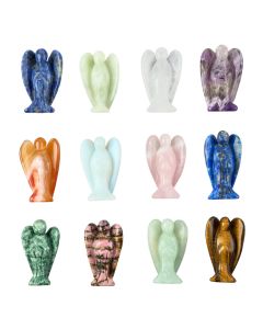 50mm Angel Mixed Stones (12pc) NETT
